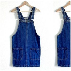 [New Look] Blue Denim Overall Dress Size 6